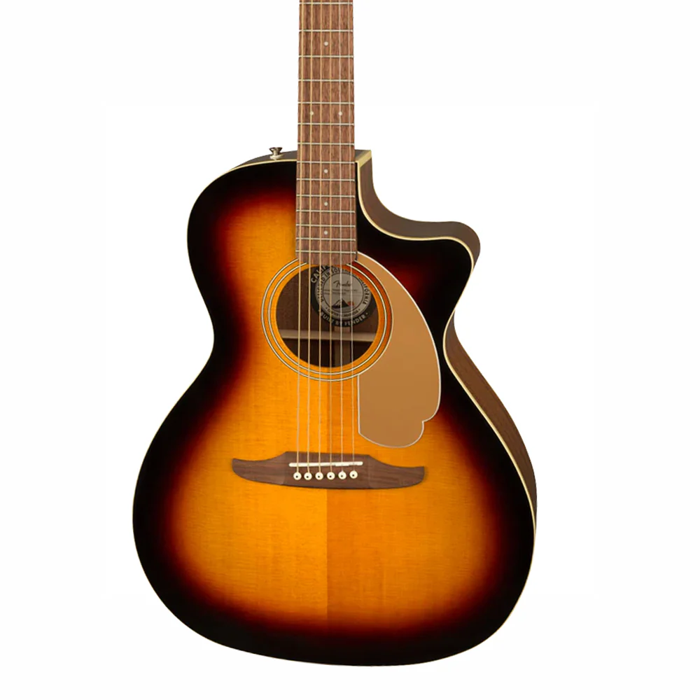 GUITARRA ELECTROACUSTICA FENDER NEWPORTER PLAYER FOLK SUNBURST - Image 5