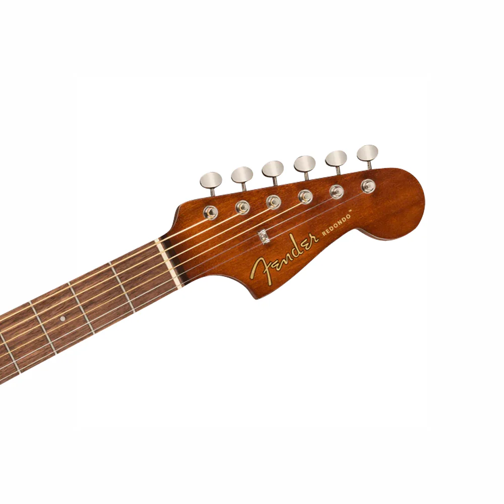 GUITARRA ELECTROACUSTICA FENDER PLAYER REDONDO FOLK NATURAL - Image 2