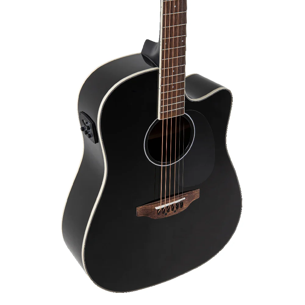 GUITARRA ELECTROACUSTICA OVATION APPLAUSE DREADNOUGHT, BLACK AED-96-5HG - Image 2