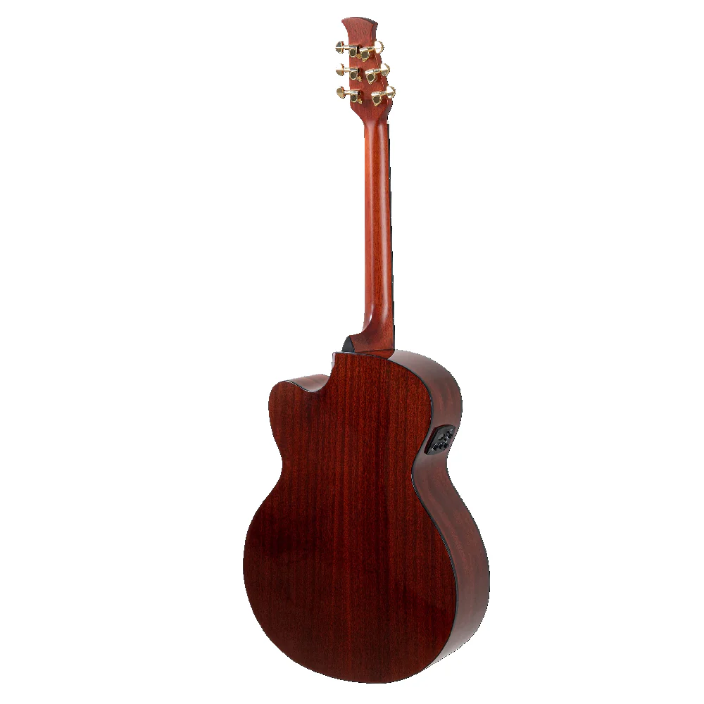 GUITARRA ELECTROACUSTICA OVATION APPLAUSE JUMBO CUTAWAY, SUNBURST AEJ-96-1 - Image 7