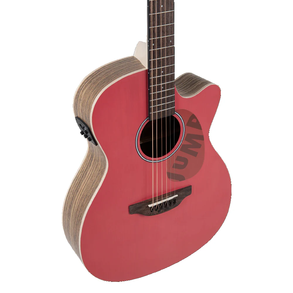 GUITARRA ELECTROACUSTICA OVATION APPLAUSE OM CUTAWAY, LIPSTICK AEO-69-R - Image 7