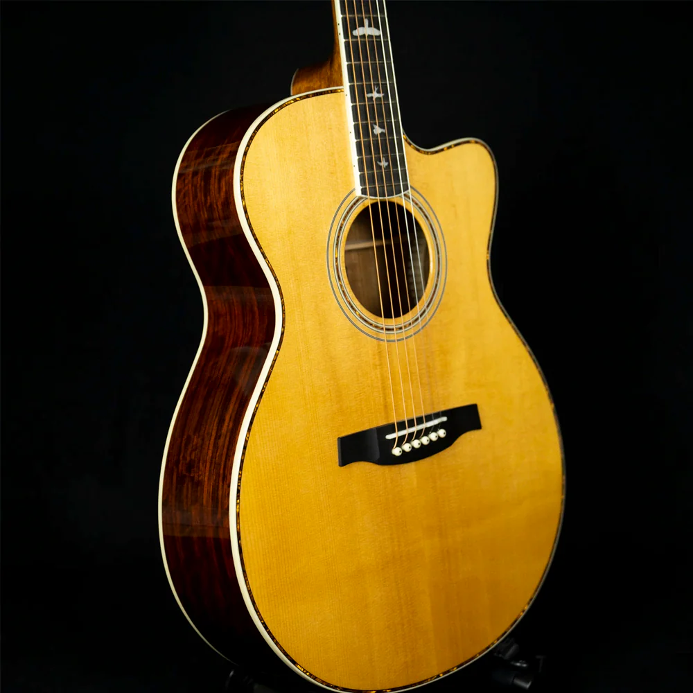 GUITARRA ELECTROACUSTICA PRS SE A40 ANGELUS AE40ENA CUERDA METAL, NATURAL - Image 4