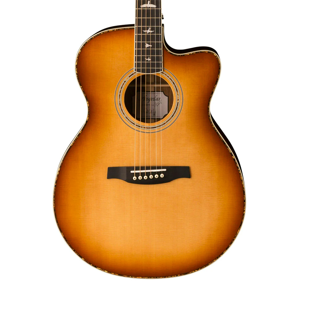 GUITARRA ELECTROACUSTICA PRS SE A40 ANGELUS AE40ETS CUERDA METAL, TOBACCO SUNBURST - Image 2