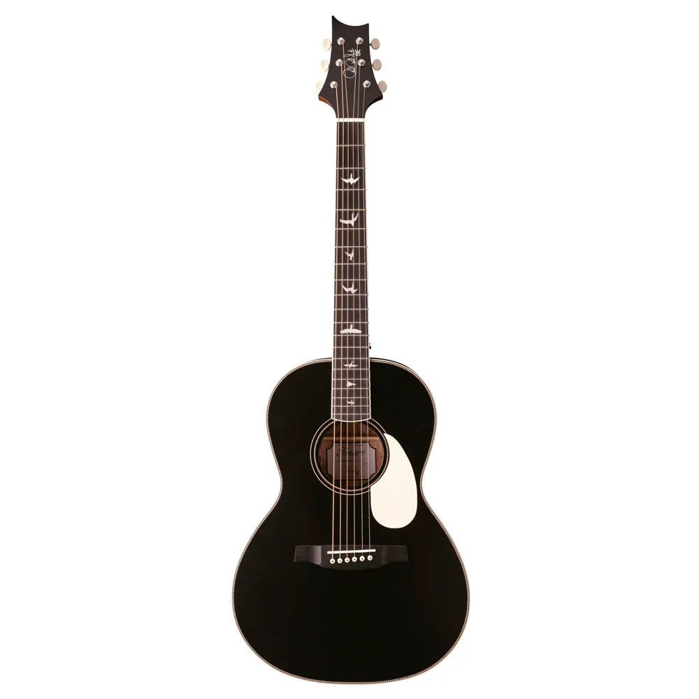 GUITARRA ELECTROACUSTICA PRS SE P20 PARLOR PPE20SABV CUERDA METAL, SATIN BLACK TOP