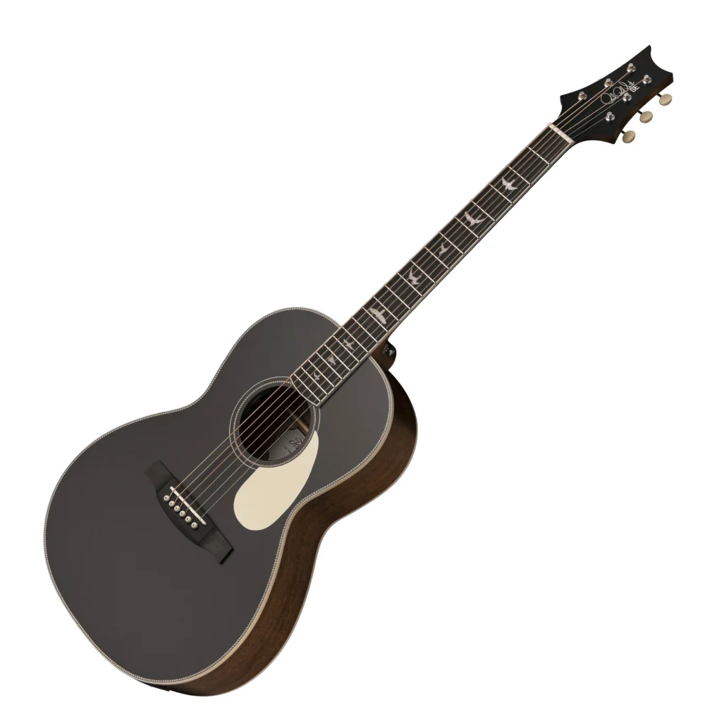 GUITARRA ELECTROACUSTICA PRS SE P20 PARLOR PPE20SABV CUERDA METAL, SATIN BLACK TOP - Image 4