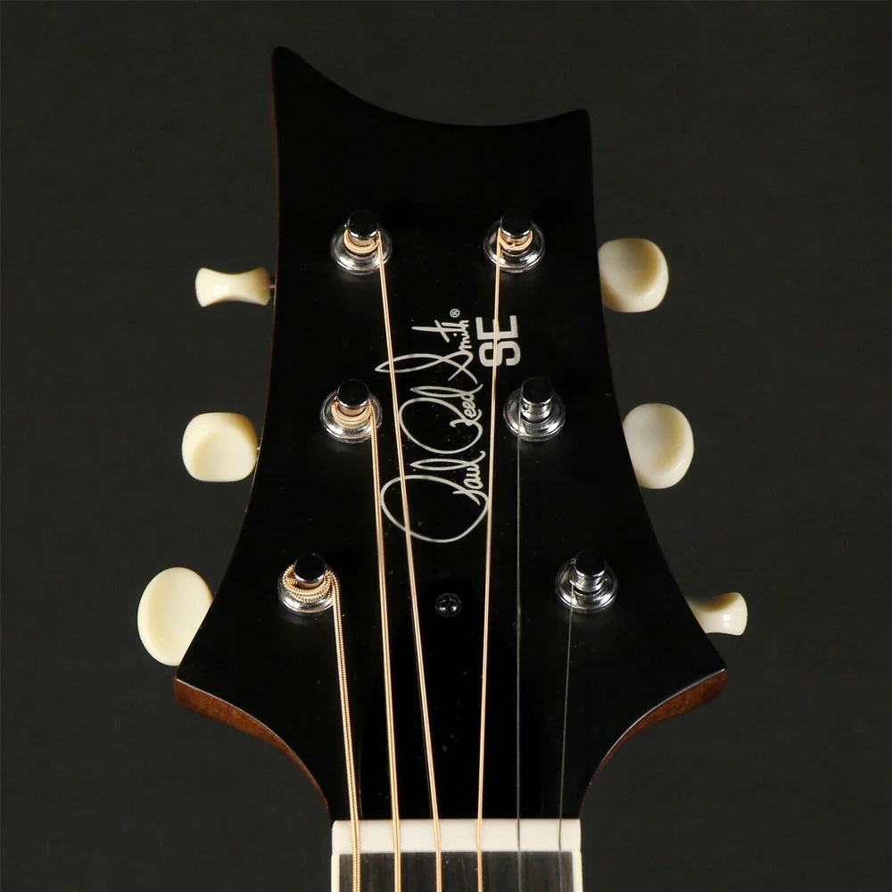 GUITARRA ELECTROACUSTICA PRS SE P20 PARLOR PPE20SABV CUERDA METAL, SATIN BLACK TOP - Image 6