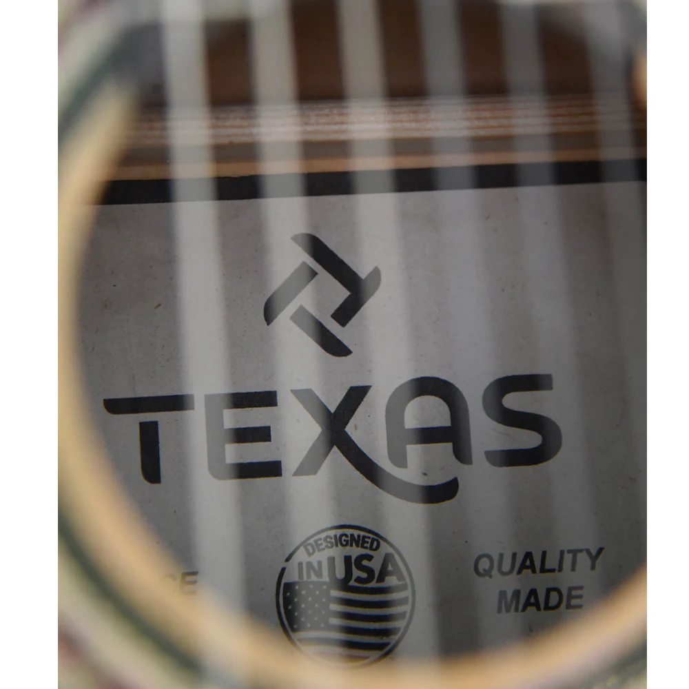 GUITARRA ELECTROACUSTICA TEXAS, CUERDA NYLON 39", AC209CE NATURAL - Image 8