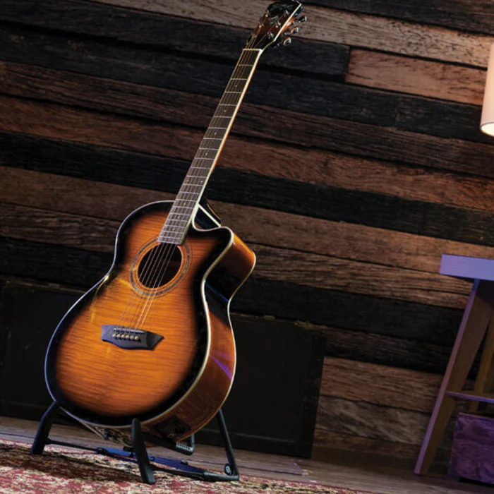 GUITARRA ELECTROACUSTICA WASHBURN EA15 CUERDA METAL,TOBACCO BURST - Image 2