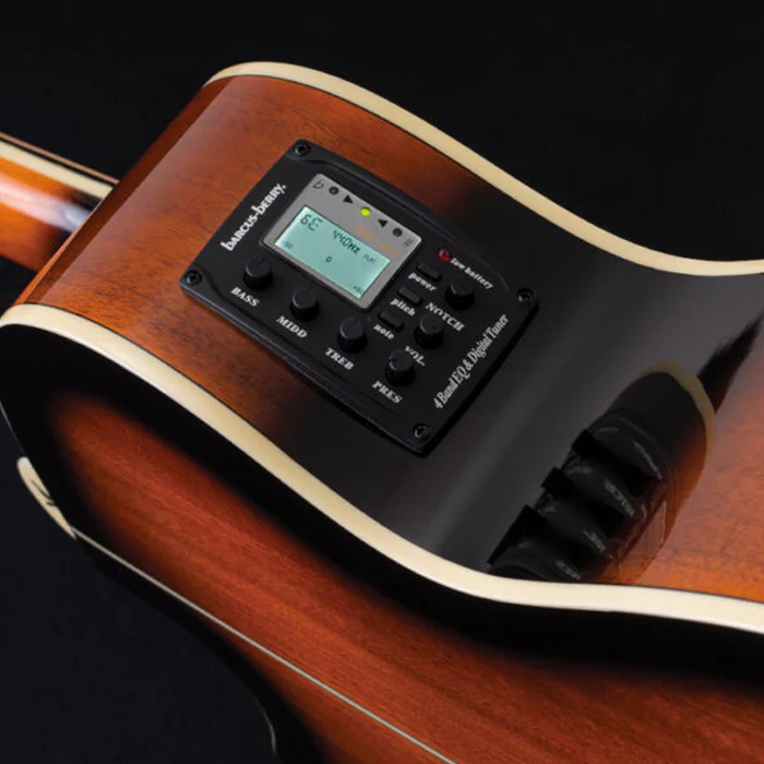 GUITARRA ELECTROACUSTICA WASHBURN EA15 CUERDA METAL,TOBACCO BURST - Image 7