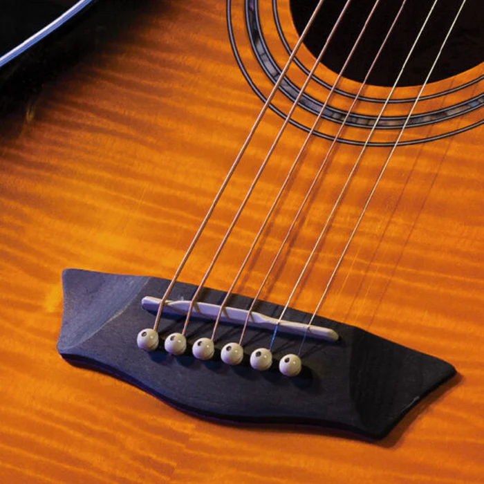 GUITARRA ELECTROACUSTICA WASHBURN EA15 CUERDA METAL,TOBACCO BURST - Image 8