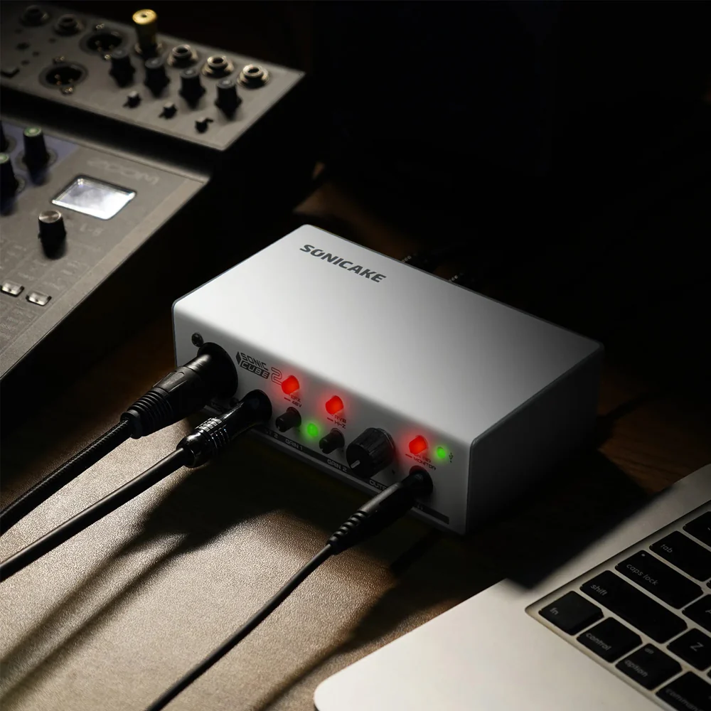 INTERFAZ DE AUDIO SONICAKE, 2 CANALES, SONIC CUBE II QAI-23 - Image 6