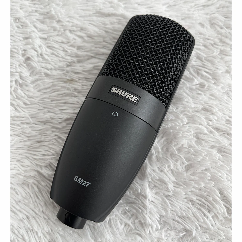 MICRÓFONO DE CONDENSADOR SHURE SM27 CARDIOIDE DIAFRAGMA GRANDE (USADO) - Image 7