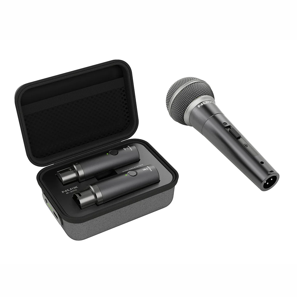 MICROFONO INHALAMBRICO VOCES DE MANO NUX B-3RC