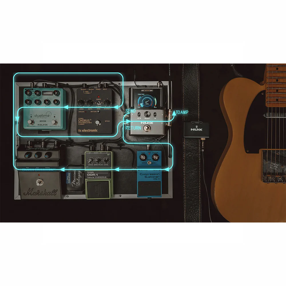 MICROFONO MICRÓFONO INHALAMBRICO PARA INSTRUMENTOS DE CUERDA NUX B-8 - Image 8