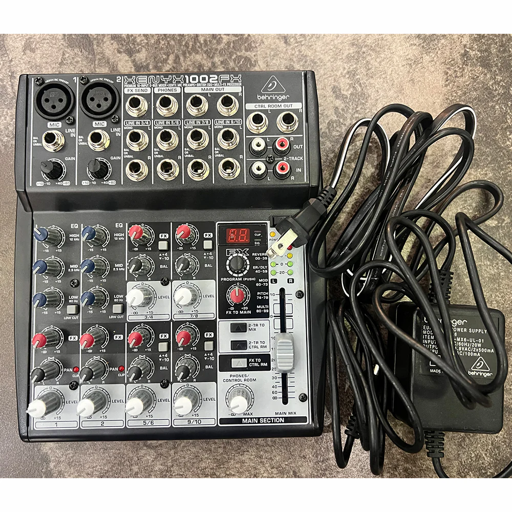 MIXER BEHRINGER XENYX 1002FX - USADO - Image 5