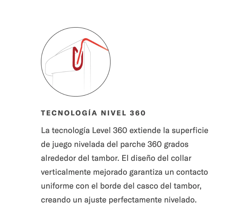 PARCHE REDOBLANTE SORDINA Y HUECOS 14" EVANS B14HDD, GENERA HDD - Image 3