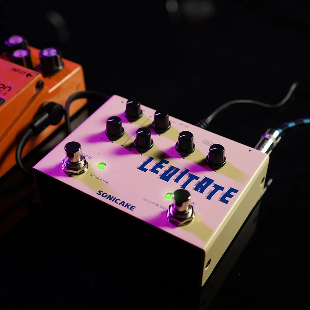 PEDAL GUITARRA ELECTRICA SONICAKE DELAY/REVERB, LEVITATE QDS-02 - Image 7