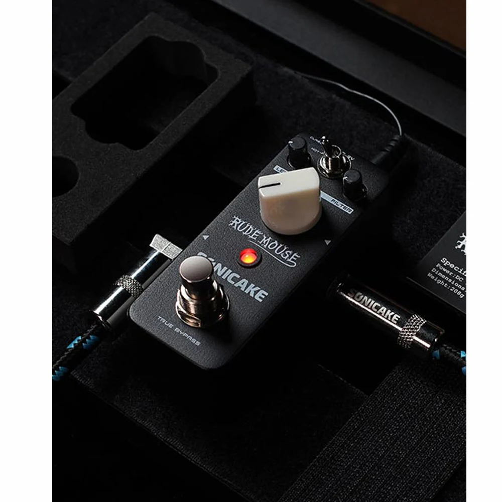 PEDAL GUITARRA ELECTRICA SONICAKE DISTORTION, RUDE MOUSE QSS-18 - Image 6