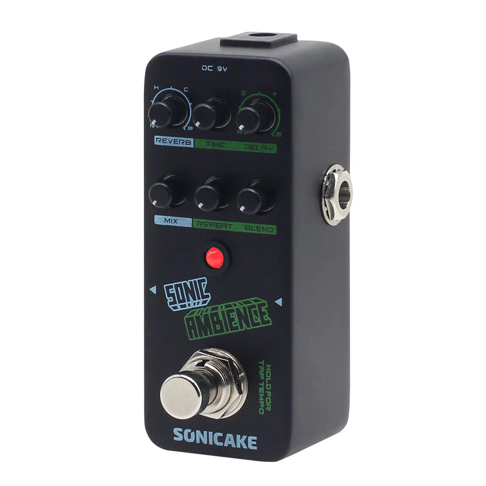 PEDAL GUITARRA ELECTRICA SONICAKE REVERB, SONIC AMBIENCE QSS-16
