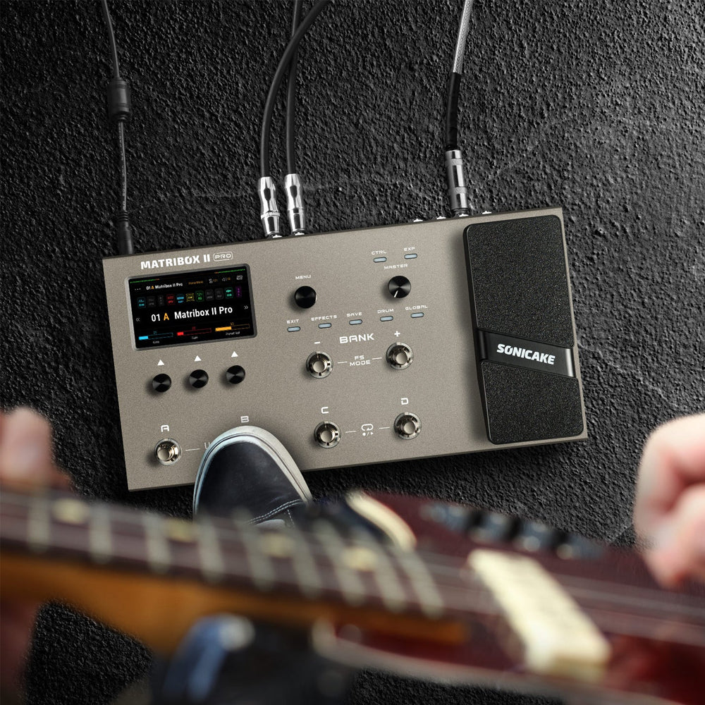PEDALERA GUITARRA ELECTRICA SONICAKE, MATRIBOX II PRO QME-200 - Image 2