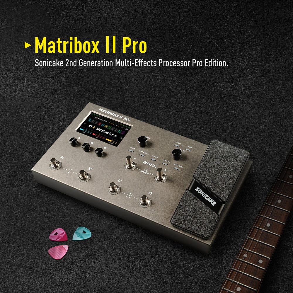PEDALERA GUITARRA ELECTRICA SONICAKE, MATRIBOX II PRO QME-200 - Image 7