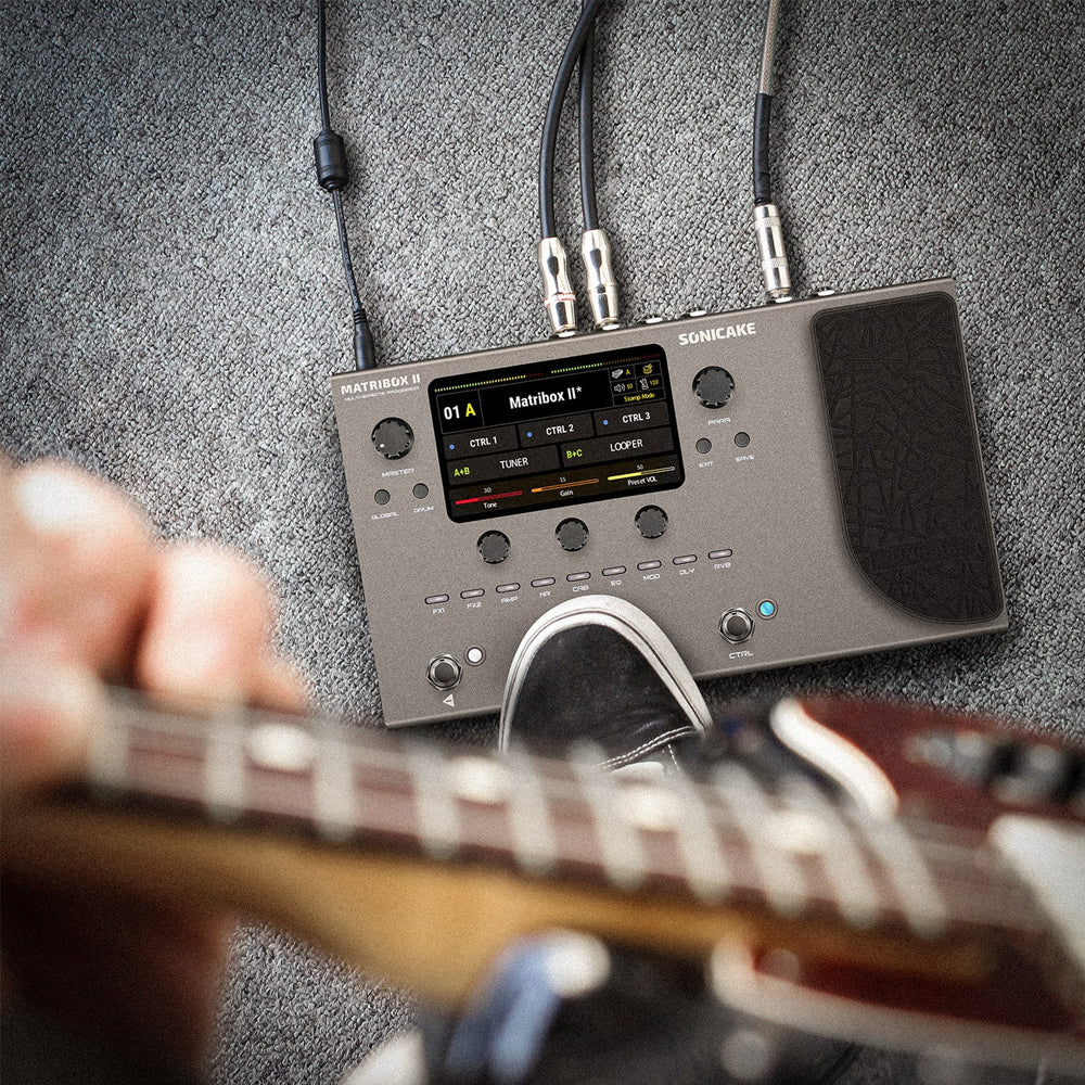 PEDALERA GUITARRA ELECTRICA SONICAKE, MATRIBOX II QME-100 - Image 2