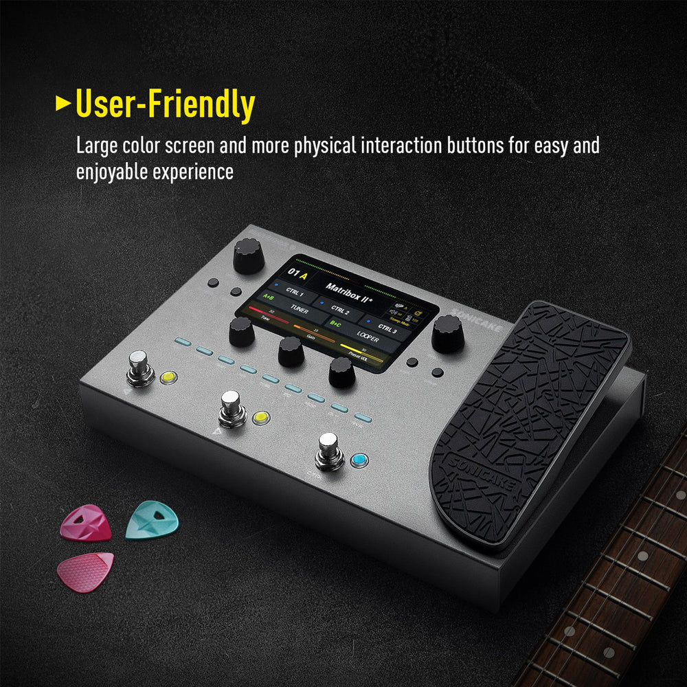 PEDALERA GUITARRA ELECTRICA SONICAKE, MATRIBOX II QME-100 - Image 5