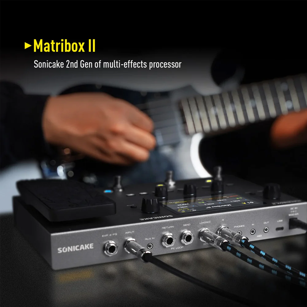 PEDALERA GUITARRA ELECTRICA SONICAKE, MATRIBOX II QME-100 - Image 7