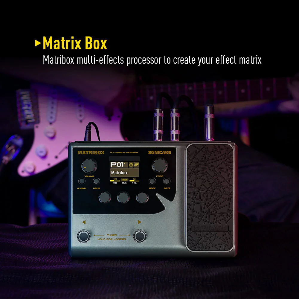 PEDALERA GUITARRA ELECTRICA SONICAKE, MATRIBOX QME-50 - Image 2