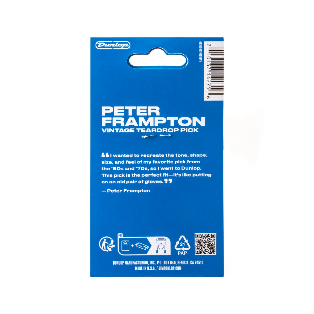PICK DUNLOP PETER FRAMPTON PF599P, 6 UNIDADES - Image 3