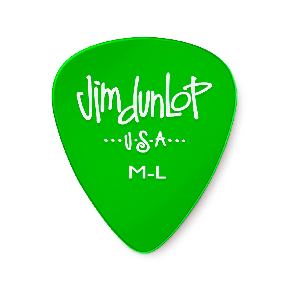 PICK GEL DUNLOP 486PML MEDIUM LIGHT, GREEN, 12 UNIDADES - Image 2