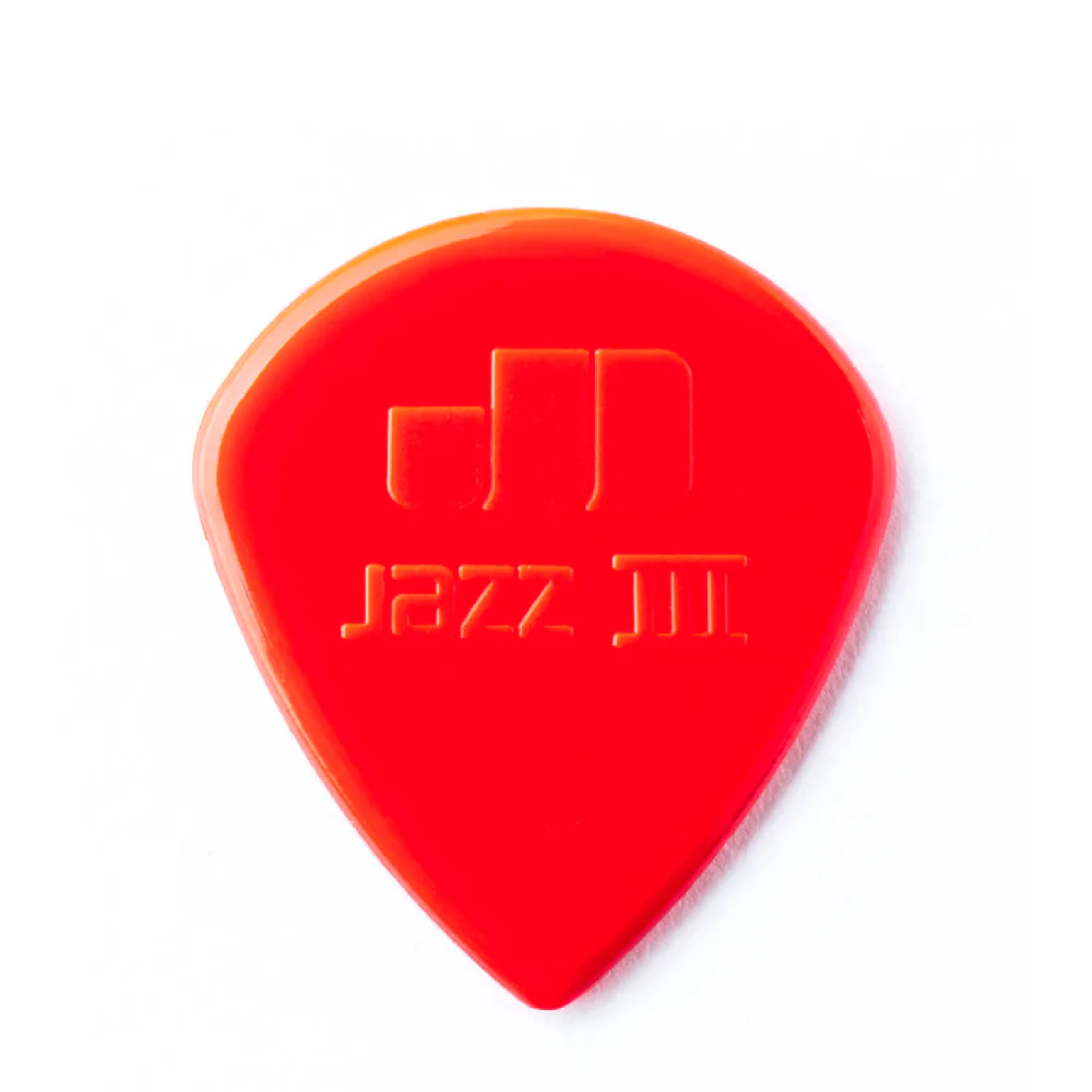 PICK NYLON JAZZ III DUNLOP 47P3N, RED, 6 UNIDADES - Image 2
