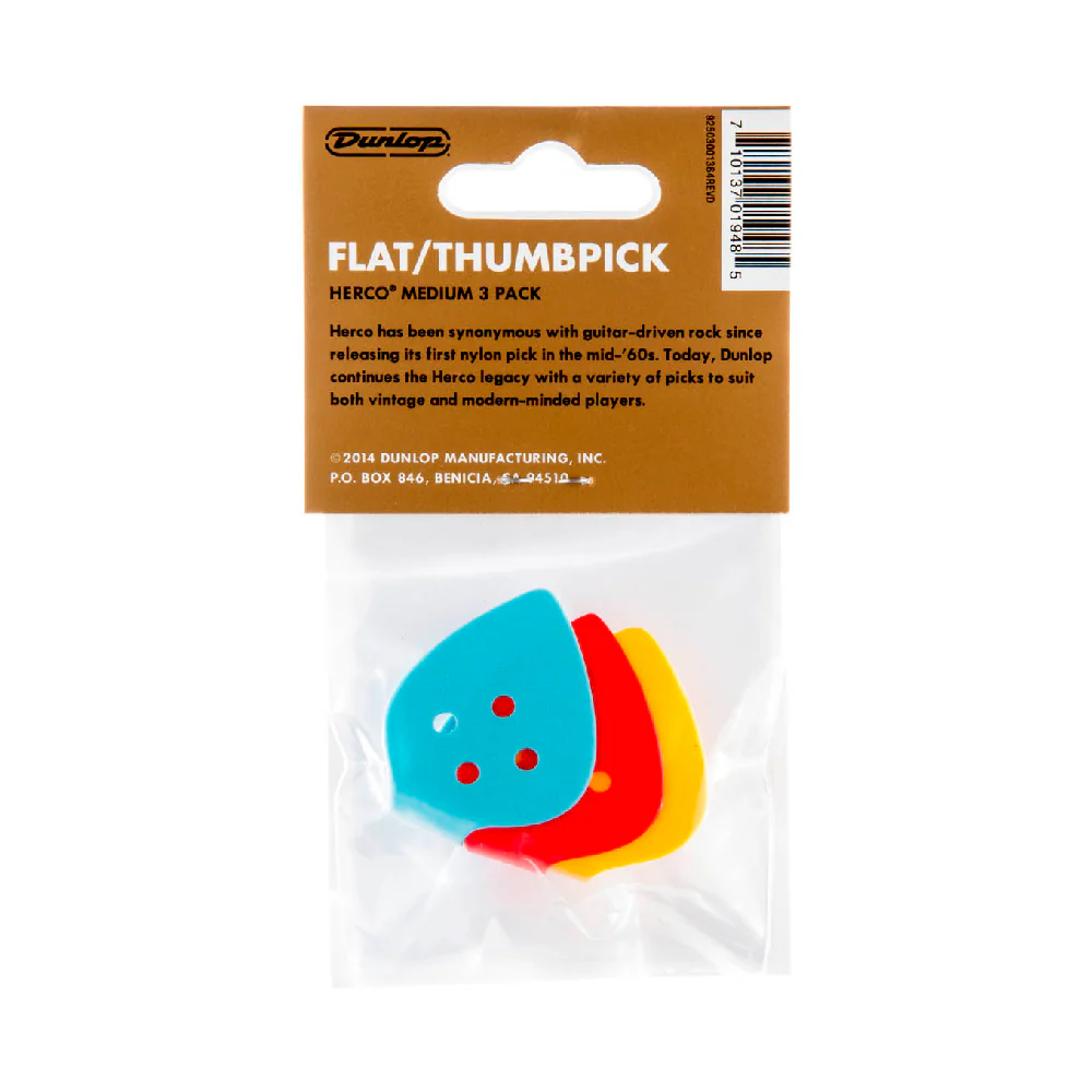 PICK O UÑA DUNLOP PARA PULGAR, MEDIUM, 3 UNIDADES HE112P - Image 2