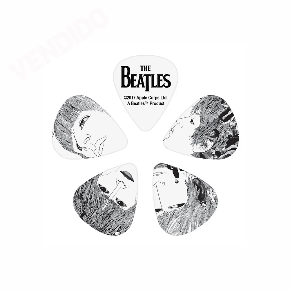 PICKS DADDARIO 1CWH4-10B1 THE BEATLES, REVOLVER 0.70MM, 10 UNIDADES - Image 2