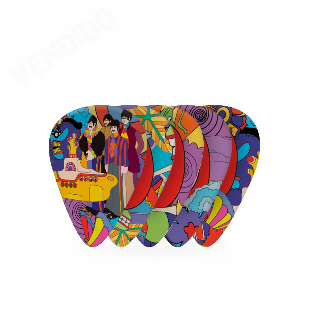 PICKS DADDARIO 1CWH4-10B7 THE BEATLES, YELLOW SUBMARINE, 0.70MM, 10 UNIDADES - Image 3