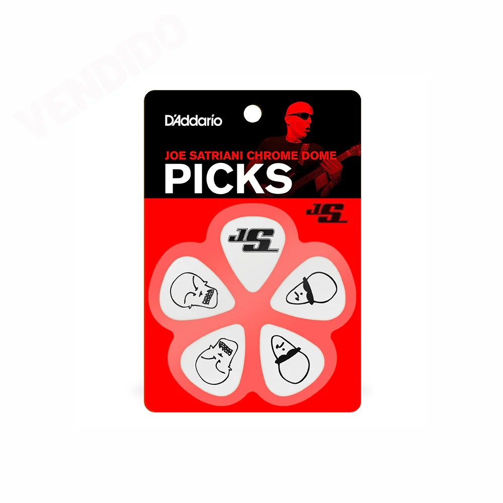 PICKS DADDARIO 1CWH4-10JS JOE SATRIANI, 0.70MM, 10 UNIDADES