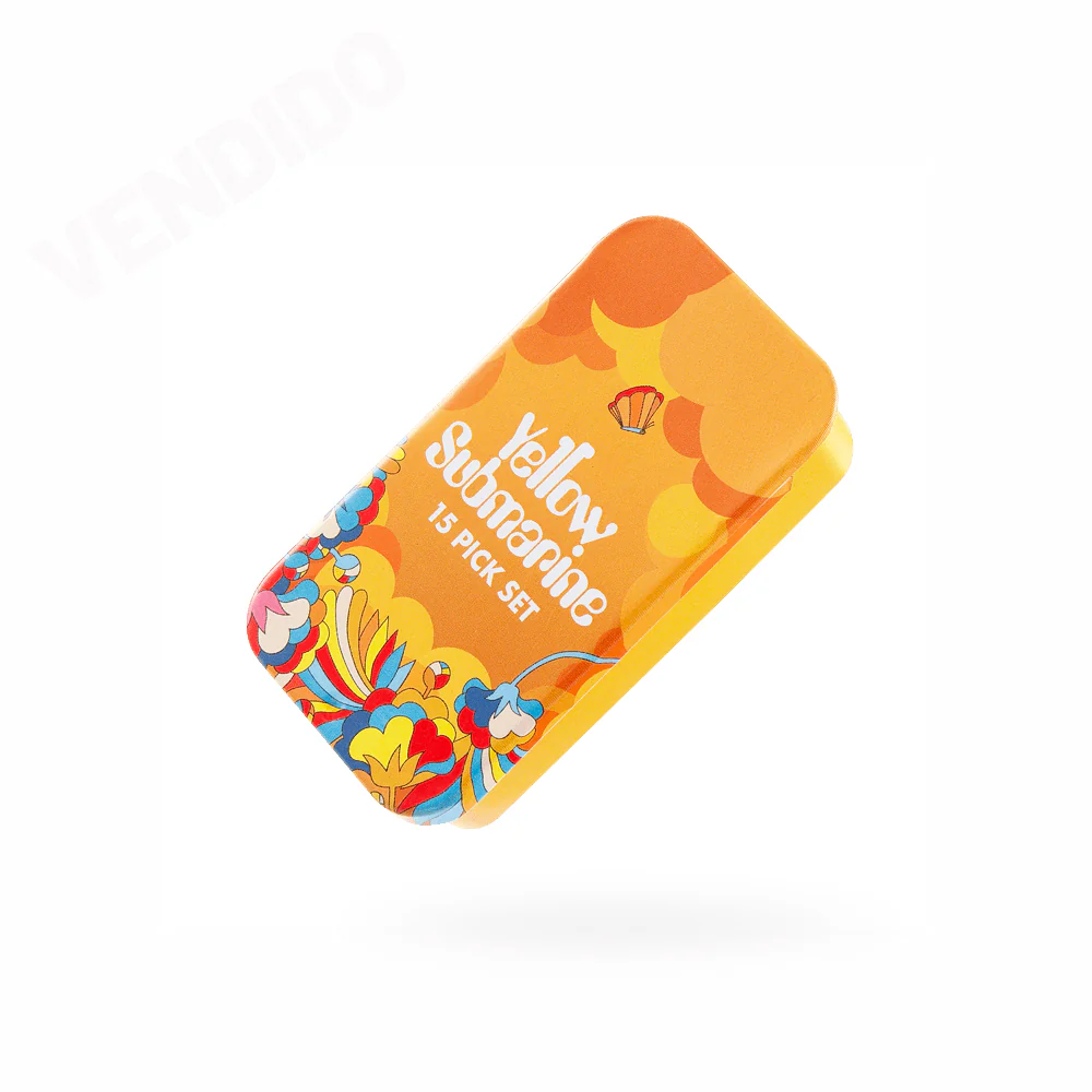 PICKS DADDARIO 1CWH4-11B1 THE BEATLES, YELLOW SUB PRIMROSE PRAIRE, 0.70MM, 15 UNIDADES - Image 3