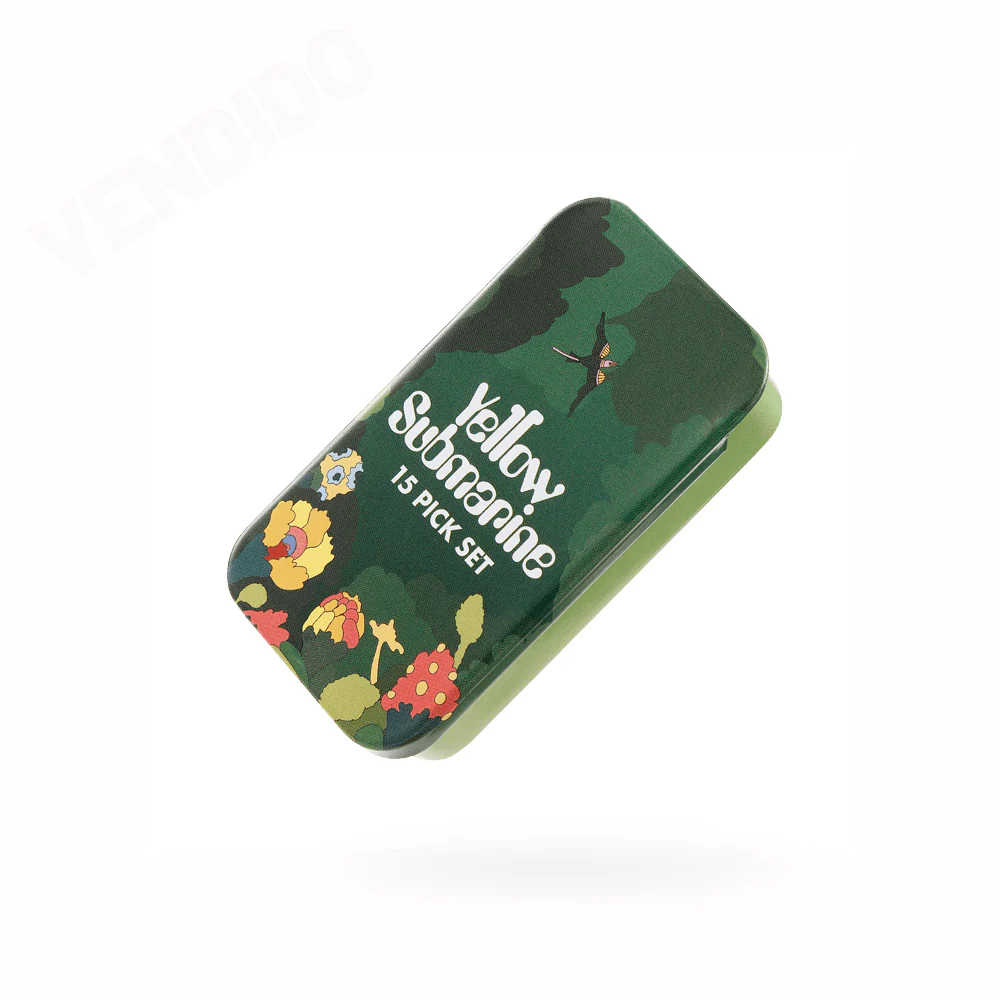 PICKS DADDARIO 1CWH4-11B2 THE BEATLES, YELLOW SUB PEPPERLAND, 0.70MM, 15 UNIDADES - Image 3
