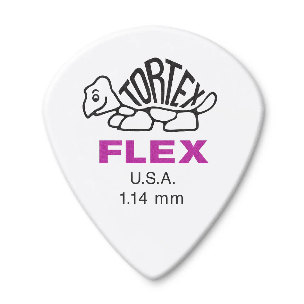 PICKS DUNLOP 468P1.14 TORTEX FLEX JAZZ III, 1.14, 12 UNIDADES - Image 3