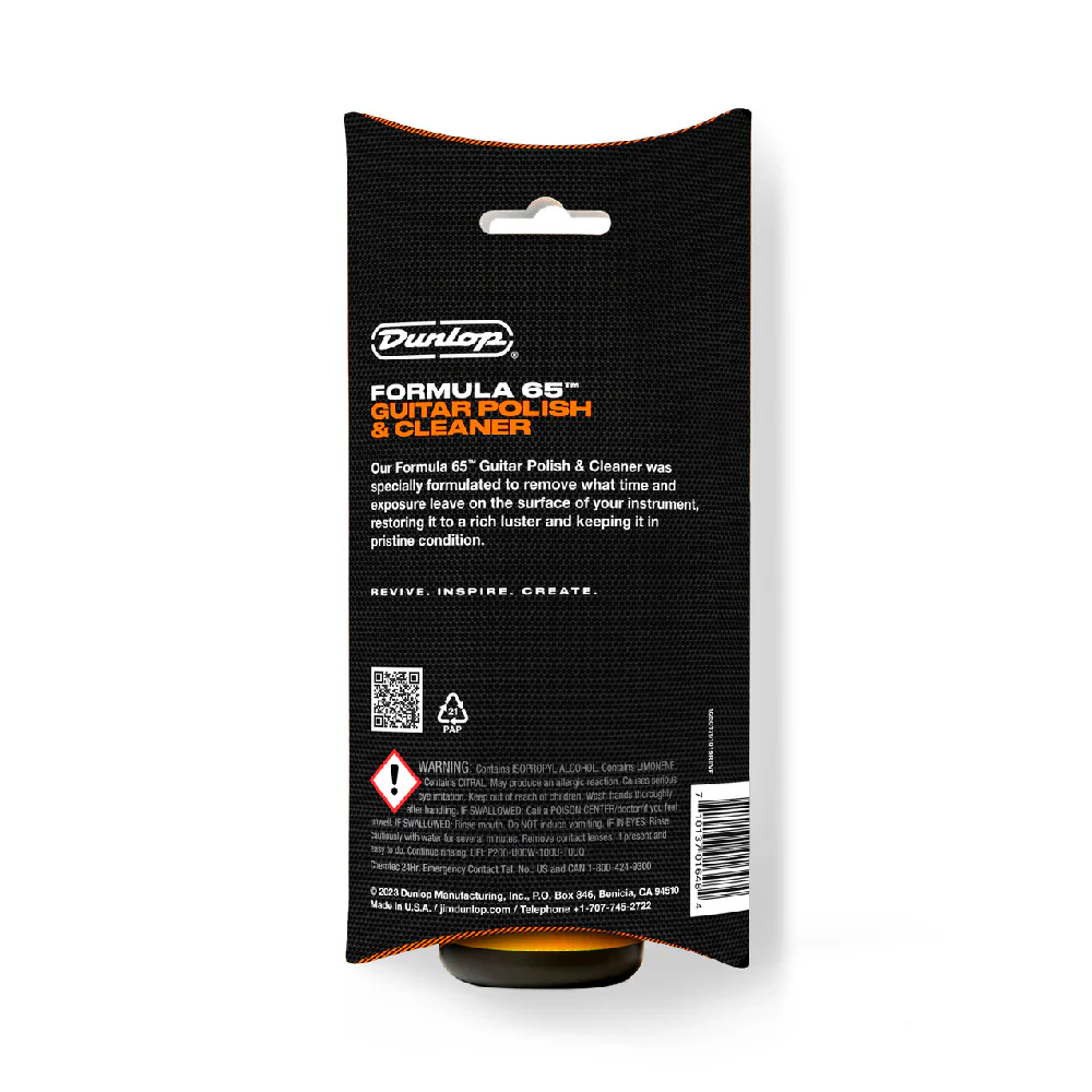 POLICHADOR DUNLOP PARA GUITARRA CON LIMPIADOR 654C - Image 3