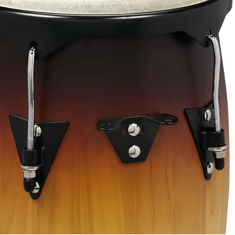 SET CONGA MADERA LATIN PERCUSSION LP646NYVSB,10" 11",CITY SERIES,VINT SUNBURST,STAND - Image 4