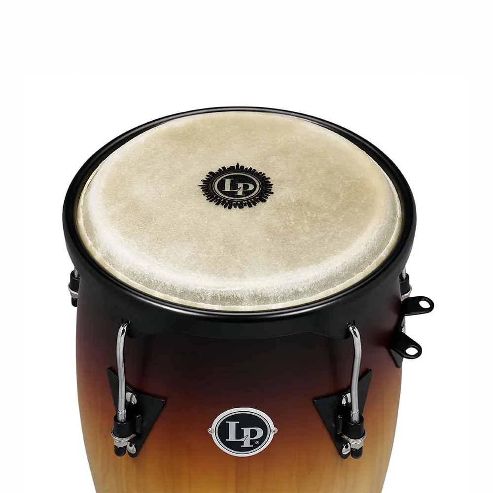 SET CONGA MADERA LATIN PERCUSSION LP646NYVSB,10" 11",CITY SERIES,VINT SUNBURST,STAND - Image 5