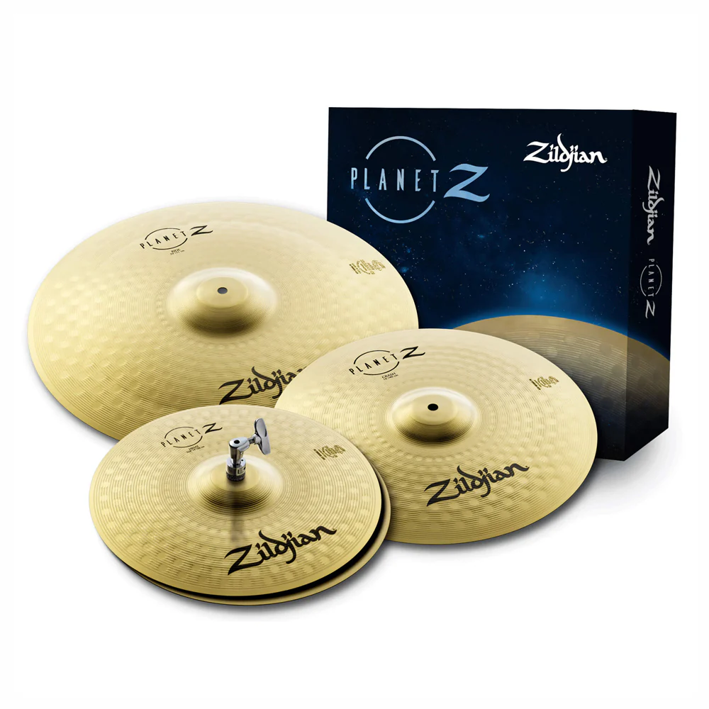 SET PLATILLOS ZILDJIAN PLANET Z (ZP4PK) 14" HI HATS, 16" CRASH, 20" RIDE